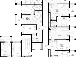 Продается 1-комнатная квартира ЖК Кипарис, литер 6, 35.3  м&sup2;, 12178500 рублей