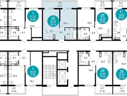 Продается 1-комнатная квартира ЖК Лестория, дом 4, 35.1  м&sup2;, 15891374 рублей