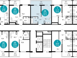 Продается 1-комнатная квартира ЖК Лестория, дом 4, 35.1  м&sup2;, 17522471 рублей