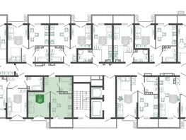 Продается 1-комнатная квартира ЖК Флора, 3 этап литера 5, 33.9  м&sup2;, 14339600 рублей