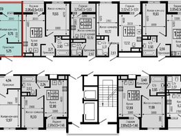 Продается 1-комнатная квартира ЖК Ботаника Хилс, лит 1, 37.69  м&sup2;, 11528000 рублей