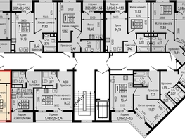 Продается 1-комнатная квартира ЖК Ботаника Хилс, лит 1, 38.87  м&sup2;, 10819000 рублей