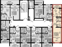 Продается 1-комнатная квартира ЖК Ботаника Хилс, лит 1, 31.61  м&sup2;, 9159000 рублей