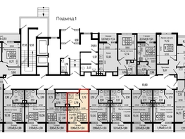 Продается Студия ЖК Ботаника Хилс, лит 2, 17.41  м&sup2;, 6178000 рублей