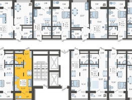 Продается Студия ЖК Кислород, корпус 8, 22.8  м&sup2;, 9605700 рублей