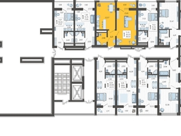 Продается 1-комнатная квартира ЖК Кислород, корпус 11, 38.02  м&sup2;, 12616200 рублей