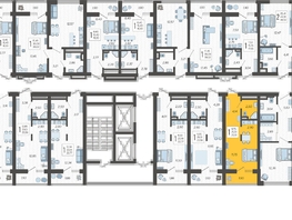 Продается Студия ЖК Кислород, корпус 11, 23.19  м&sup2;, 7631400 рублей