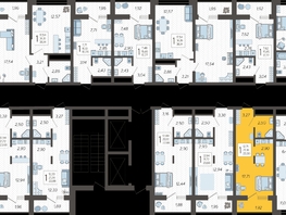 Продается Студия ЖК Кислород, корпус 10, 23.3  м&sup2;, 7661000 рублей