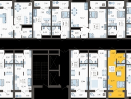 Продается Студия ЖК Кислород, корпус 10, 23.3  м&sup2;, 7693600 рублей