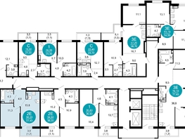 Продается 1-комнатная квартира ЖК Лестория, дом 3, 37.3  м&sup2;, 15783496 рублей