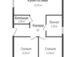 Продается Дом Черешневая ул, 65  м&sup2;, участок 4.3 сот., 5150000 рублей