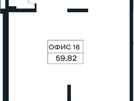 Продается Универ. помещ 59.82  м&sup2;, 17946000 рублей
