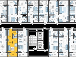 Продается Студия ЖК Кислород, корпус 3, 23.11  м&sup2;, 7646400 рублей