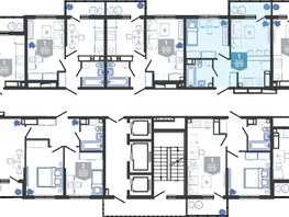 Продается 1-комнатная квартира ЖК Облака-3, дом 1, 36.1  м&sup2;, 8545231 рублей