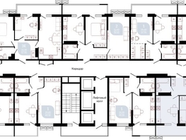 Продается 3-комнатная квартира ЖК Отражение, 2 очередь литера 4, 75.3  м&sup2;, 9232111 рублей
