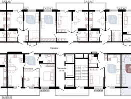 Продается 1-комнатная квартира ЖК Отражение, 2 очередь литера 4, 39.4  м&sup2;, 5854115 рублей