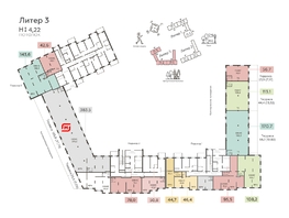 Продается Студия ЖК Теплые края, литер 3, 30.48  м&sup2;, 4572000 рублей