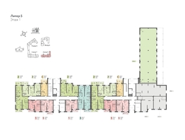 Продается 1-комнатная квартира ЖК Теплые края, литер 5, 32.19  м&sup2;, 4506600 рублей