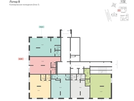 Продается Офис ЖК Теплые края, литер 8, 49.59  м&sup2;, 7934400 рублей