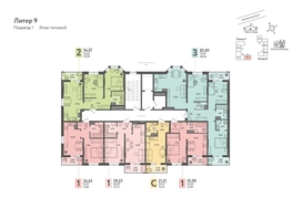 Продается 1-комнатная квартира ЖК Теплые края, литер 9, 36.45  м&sup2;, 4483350 рублей