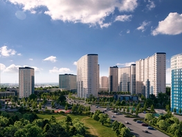 Продается 1-комнатная квартира ЖК Фонтаны, литер 25, 39.4  м&sup2;, 7958800 рублей