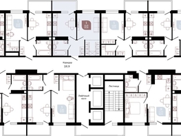 Продается 1-комнатная квартира ЖК Отражение, 1 очередь литера 2, 36  м&sup2;, 5252360 рублей