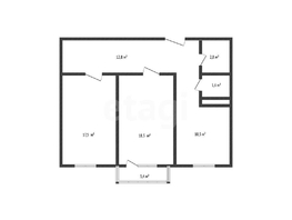 Продается 2-комнатная квартира ЖК Fresh (Фреш), литера 3, 65  м&sup2;, 7000000 рублей