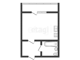 Продается Студия Позднякова ул, 24.2  м&sup2;, 3000000 рублей