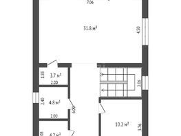 Продается Дом Рощинская ул, 151.2  м&sup2;, участок 4 сот., 15000000 рублей