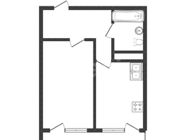 Продается 1-комнатная квартира Кирилла Россинского ул, 38.3  м&sup2;, 4750000 рублей