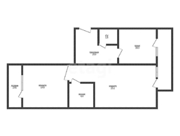 Продается 2-комнатная квартира Буденного ул, 83  м&sup2;, 19000000 рублей