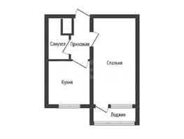 Продается 1-комнатная квартира Селезнева ул, 30  м&sup2;, 4750000 рублей