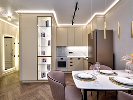 Продается 1-комнатная квартира ЖК Отражение, 1 очередь литера 1, 38.7  м&sup2;, 7600000 рублей