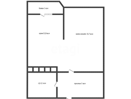 Продается 1-комнатная квартира Мачуги В.Н. ул, 38.6  м&sup2;, 5100000 рублей