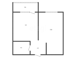 Продается 1-комнатная квартира ЖК Краски, литера 6, 35  м&sup2;, 4500000 рублей