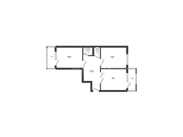 Продается 2-комнатная квартира Уральская ул, 80  м&sup2;, 8600000 рублей