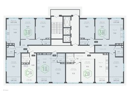 Продается 2-комнатная квартира ЖК Гарантия на Обрывной, литера 3, 64.31  м², 12926310 рублей