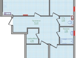 Продается 3-комнатная квартира ЖК Суворов, дом 6, 101.7 м², 10271700 рублей