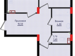 Продается 2-комнатная квартира ЖК Суворов, дом 6, 62.2  м&sup2;, 7215200 рублей