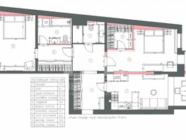 Продается 2-комнатная квартира Победы пр-кт, 98  м², 33000000 рублей
