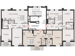 Продается 1-комнатная квартира ЖК Дом-резиденция Собрание, 60.47  м&sup2;, 30235000 рублей