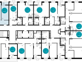 Продается 2-комнатная квартира ЖК 1799, литера 2.1, 45.6  м², 9845040 рублей