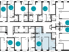 Продается 2-комнатная квартира ЖК 1799, литера 2.1, 61.87  м², 11148974 рублей