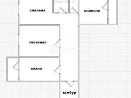 Продается 3-комнатная квартира Проселочная ул, 77.1  м², 6000000 рублей