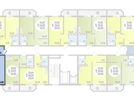 Продается 2-комнатная квартира ЖК Суворовский, литера 7, 64.96  м², 7230047 рублей