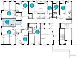 Продается 1-комнатная квартира ЖК 1799, литера 2.1, 27.56  м², 6829368 рублей