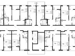 Продается 1-комнатная квартира ЖК Флора, литера 2.1, 37.6  м², 4888000 рублей