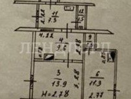 Продается 2-комнатная квартира Соколова пр-кт, 45  м², 2999999 рублей