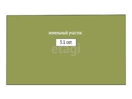 Продается Дачный участок земляничная, 5.1  сот., 1850000 рублей