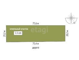 Продается Участок ИЖС Мадояна ул, 5.3  сот., 2550000 рублей